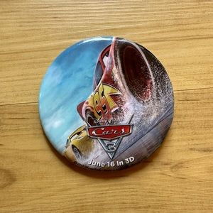Cars 3 Promotional Button